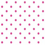RZ24 - Wit met fuchsia-roze stipjes
