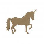 Paard / Unicorn S MDF Gomille 15x15