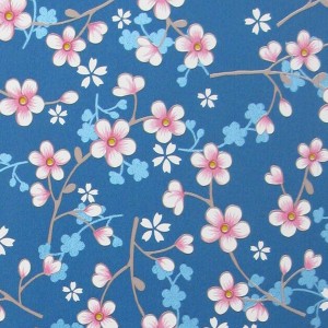 PI10 - Eijffinger PIP studio Cherry blossom d blauw