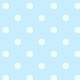 PI96 - Eijffinger PIP studio Dots blauw/wit grote stippen