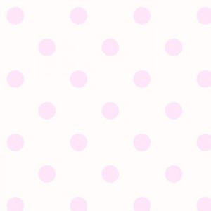 PI95 - Eijffinger PIP studio Dots wit/roze grote stippen