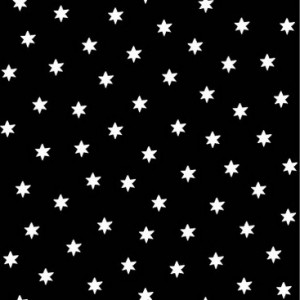 GZ148 - Onszelf zwart met witte sterren