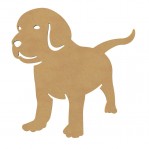 Hond L MDF Gomille 40x40